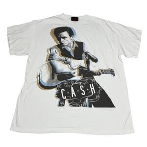 ZION Mens Size L Johnny Cash Graphic T-Shirt